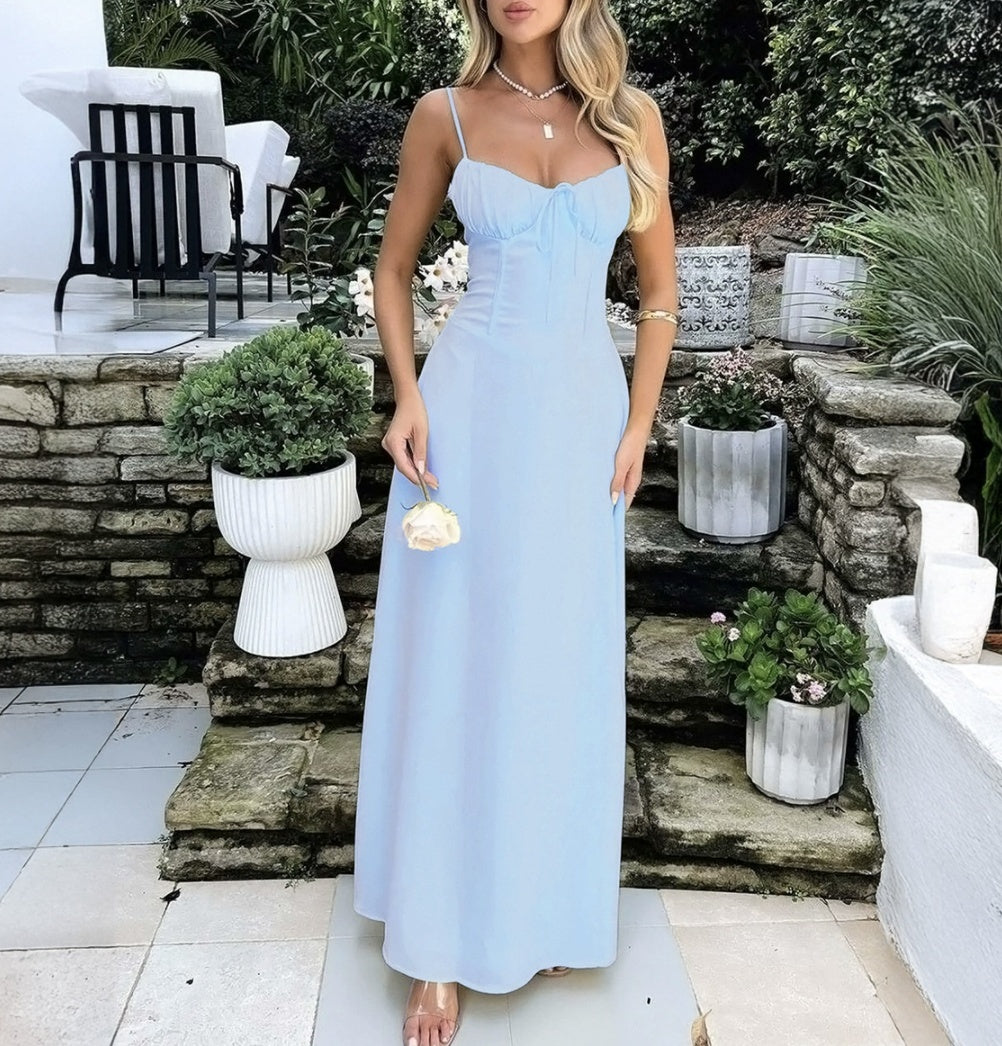 Flair - Elegantes Kleid mit Schnürung am Rücken