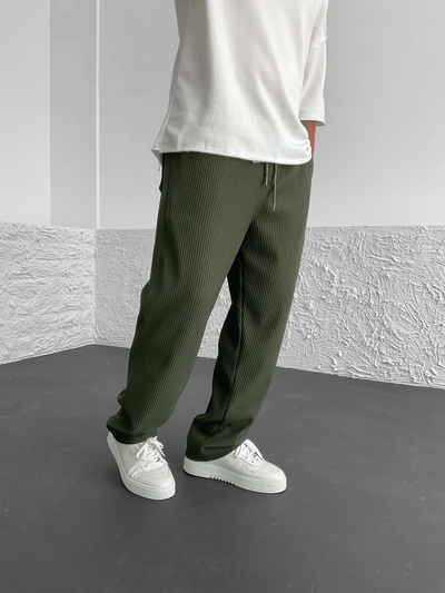 Flair - Gerippte Hose mit lockerer Passform
