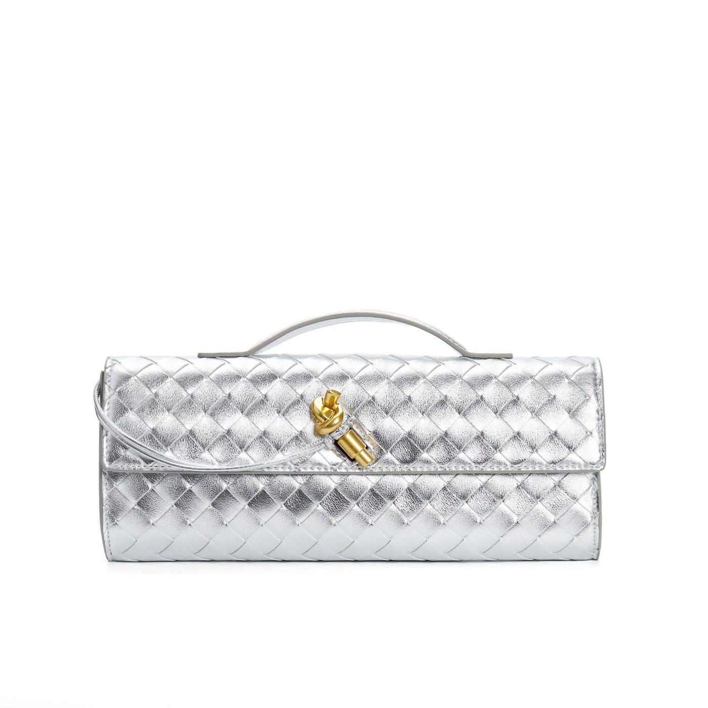 Flair - Damen  Geflochtene Echtleder Tasche | Herbst