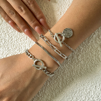 Flair - Metallkettenarmband