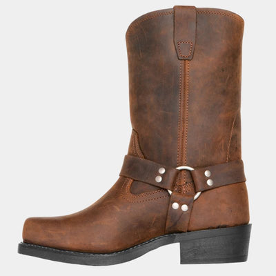 Flair - Damen Lange Vintage Cowboystiefel | Herbst