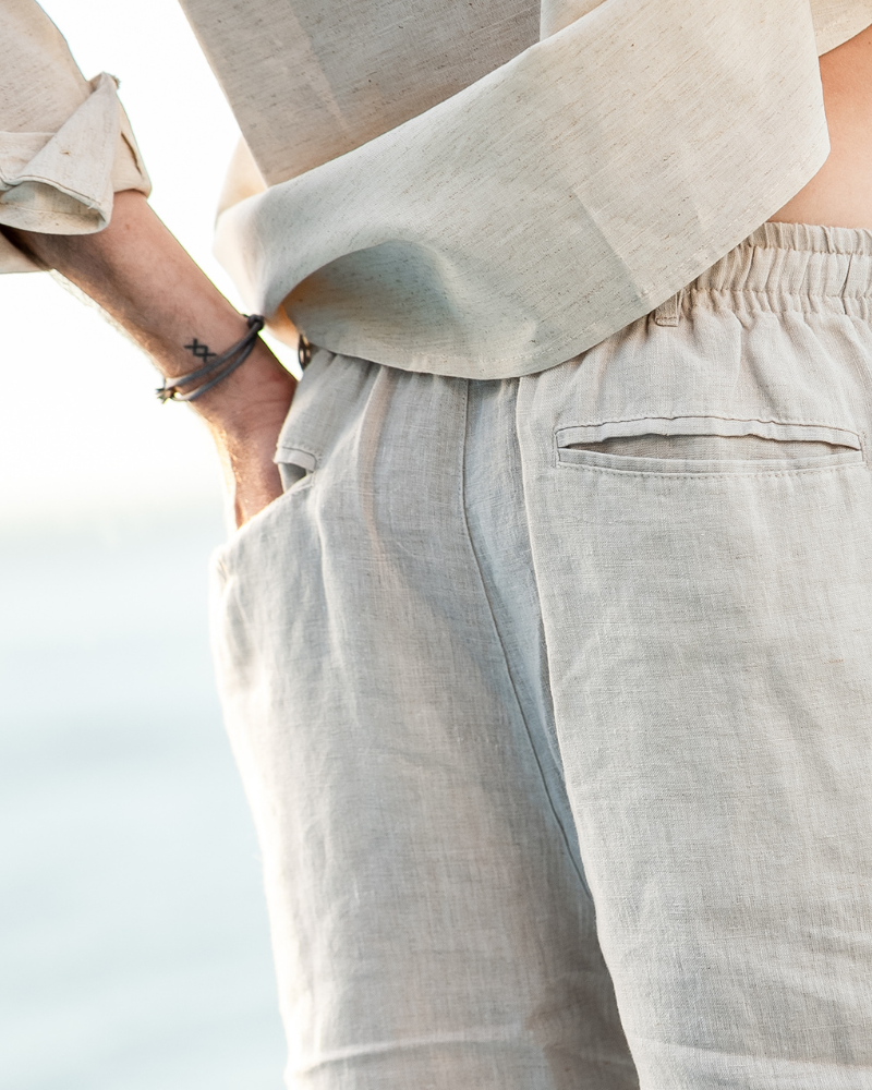 Flair - Stadt Leinen Shorts