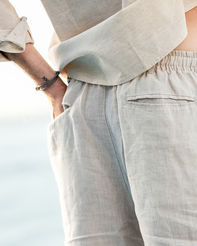 Flair - Stadt Leinen Shorts