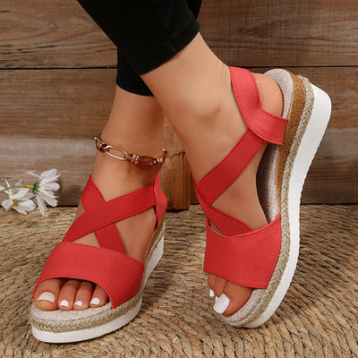 Flair - Kreuzriemchen-Sandalen