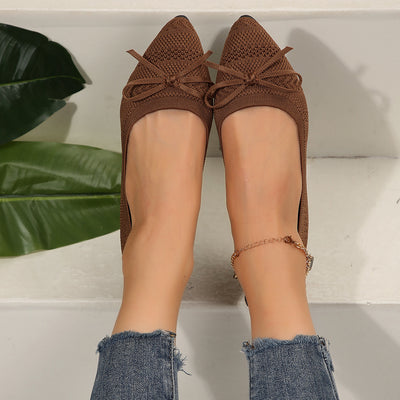 Flair - Spitz zulaufende Loafer aus Strick