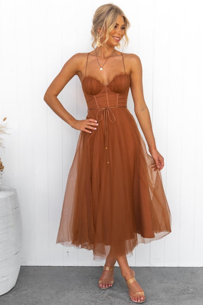 Flair - Mesh Partykleid