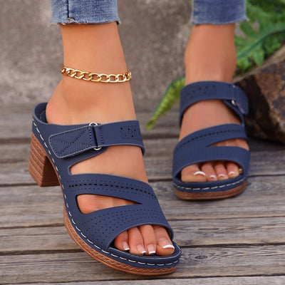Flair - Sommer-Schuhe mit quadratischem Absatz