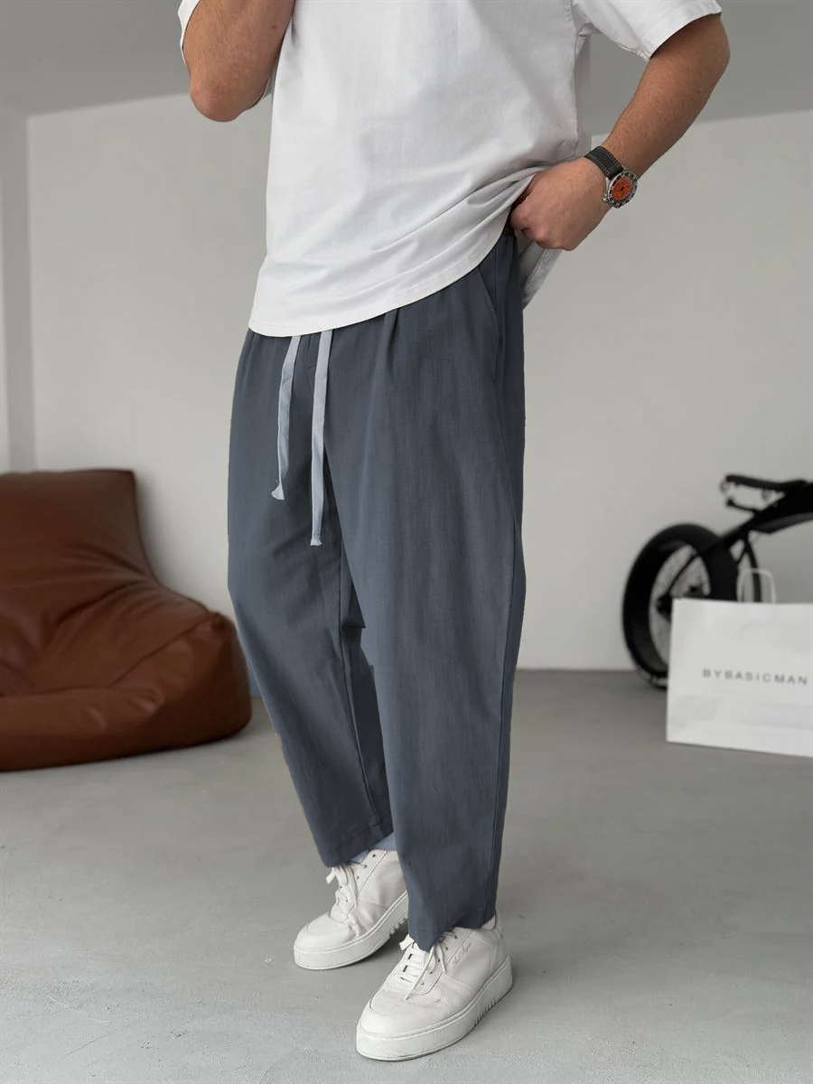 Flair – Gerade geschnittene Leinenhose