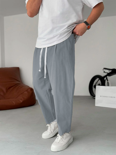 Flair – Gerade geschnittene Leinenhose