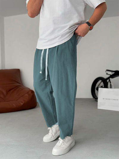 Flair – Gerade geschnittene Leinenhose