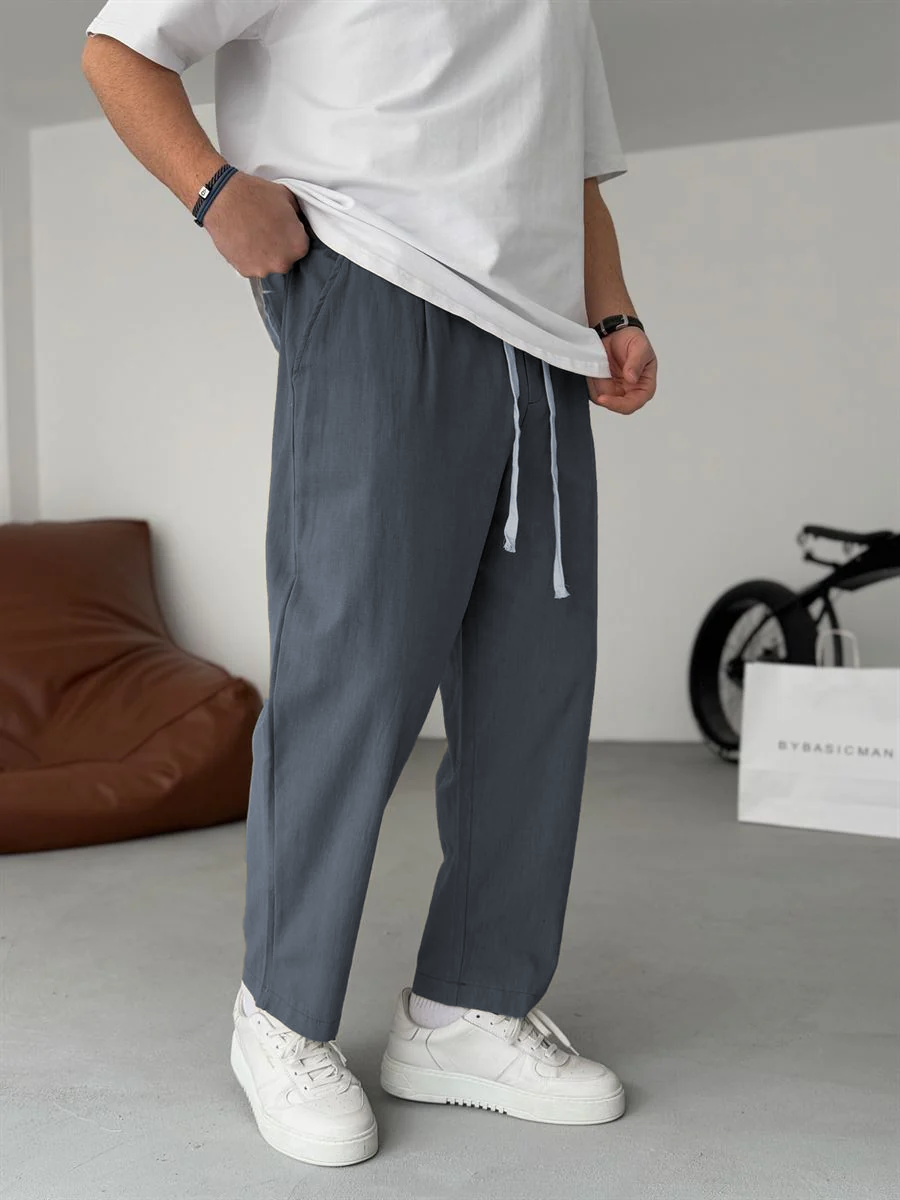 Flair – Gerade geschnittene Leinenhose
