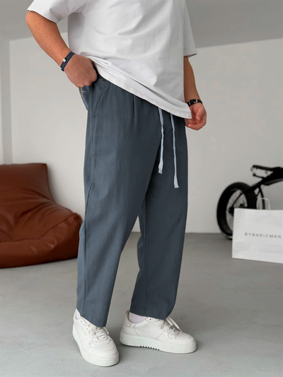 Flair – Gerade geschnittene Leinenhose