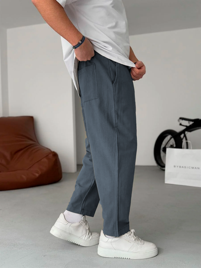 Flair – Gerade geschnittene Leinenhose