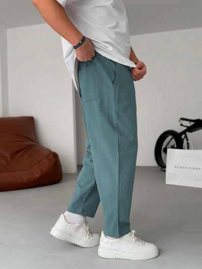 Flair – Gerade geschnittene Leinenhose
