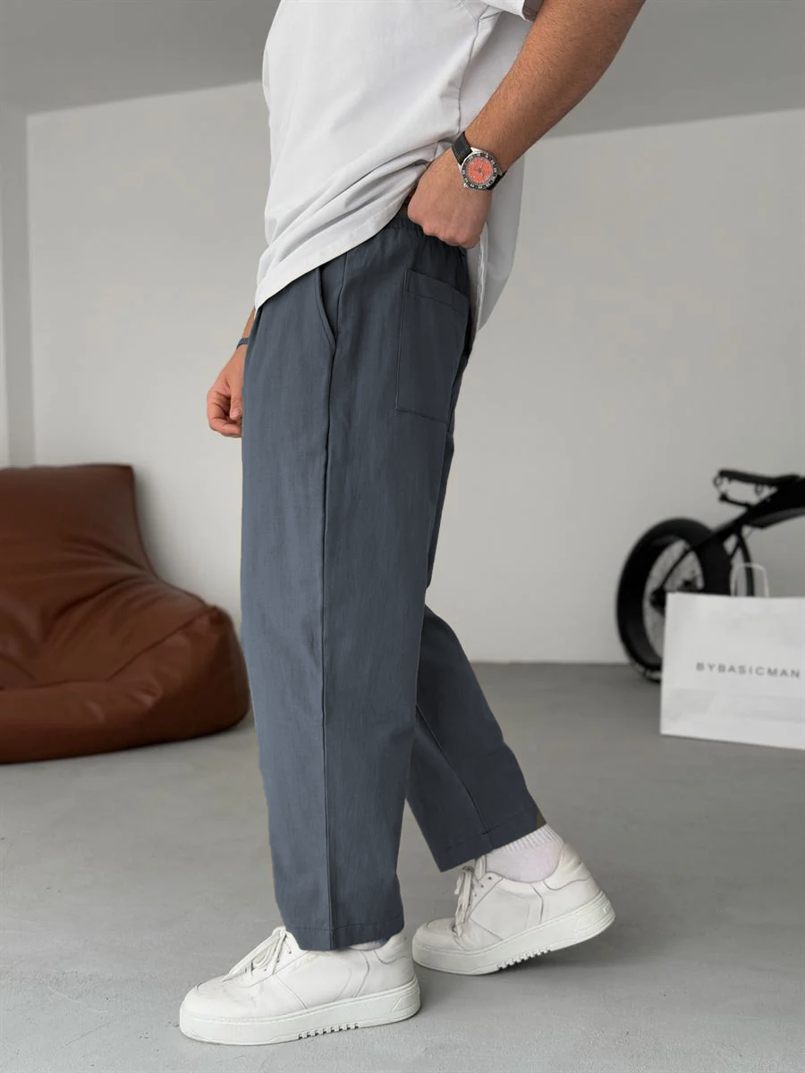 Flair – Gerade geschnittene Leinenhose