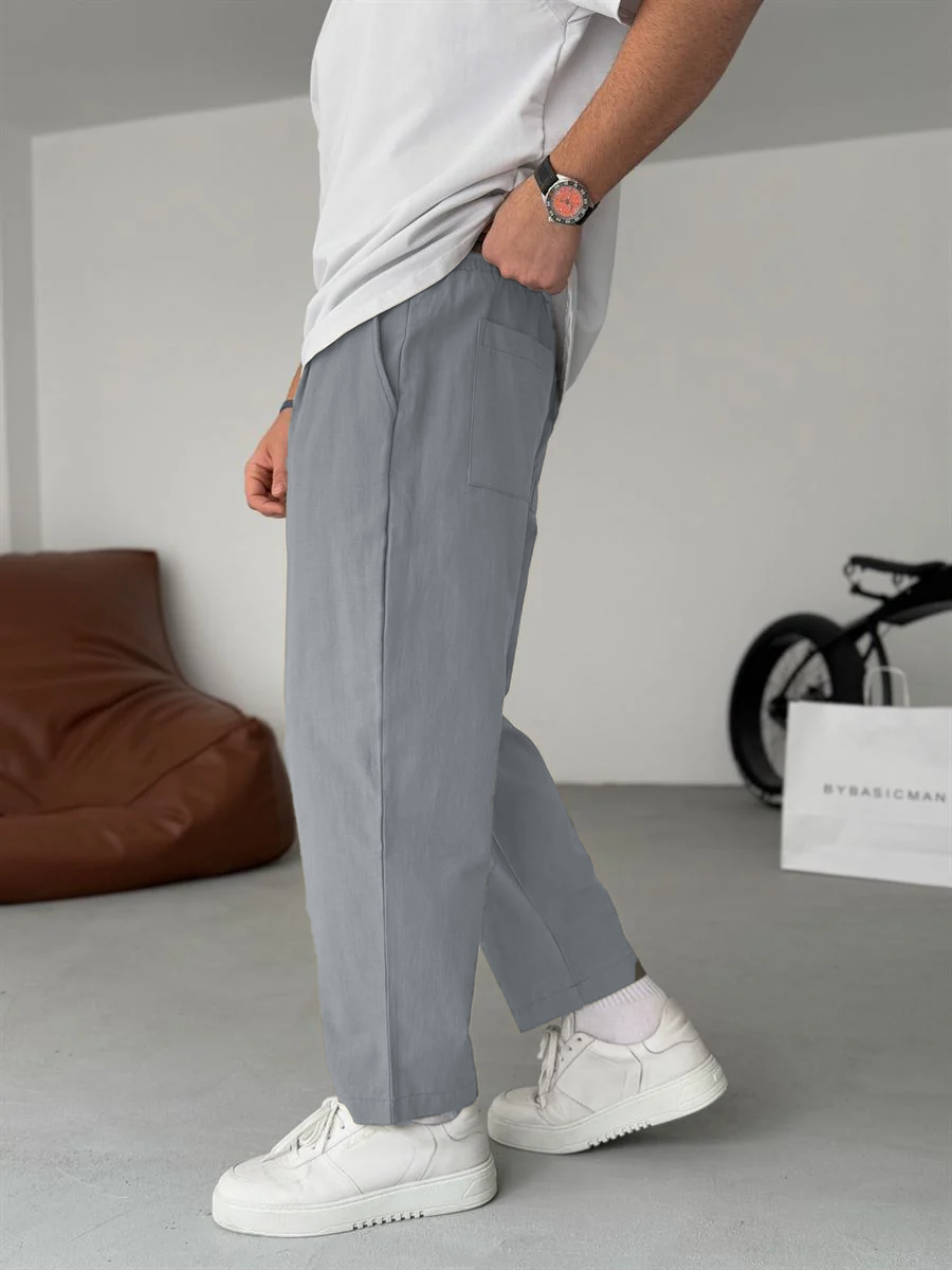 Flair – Gerade geschnittene Leinenhose
