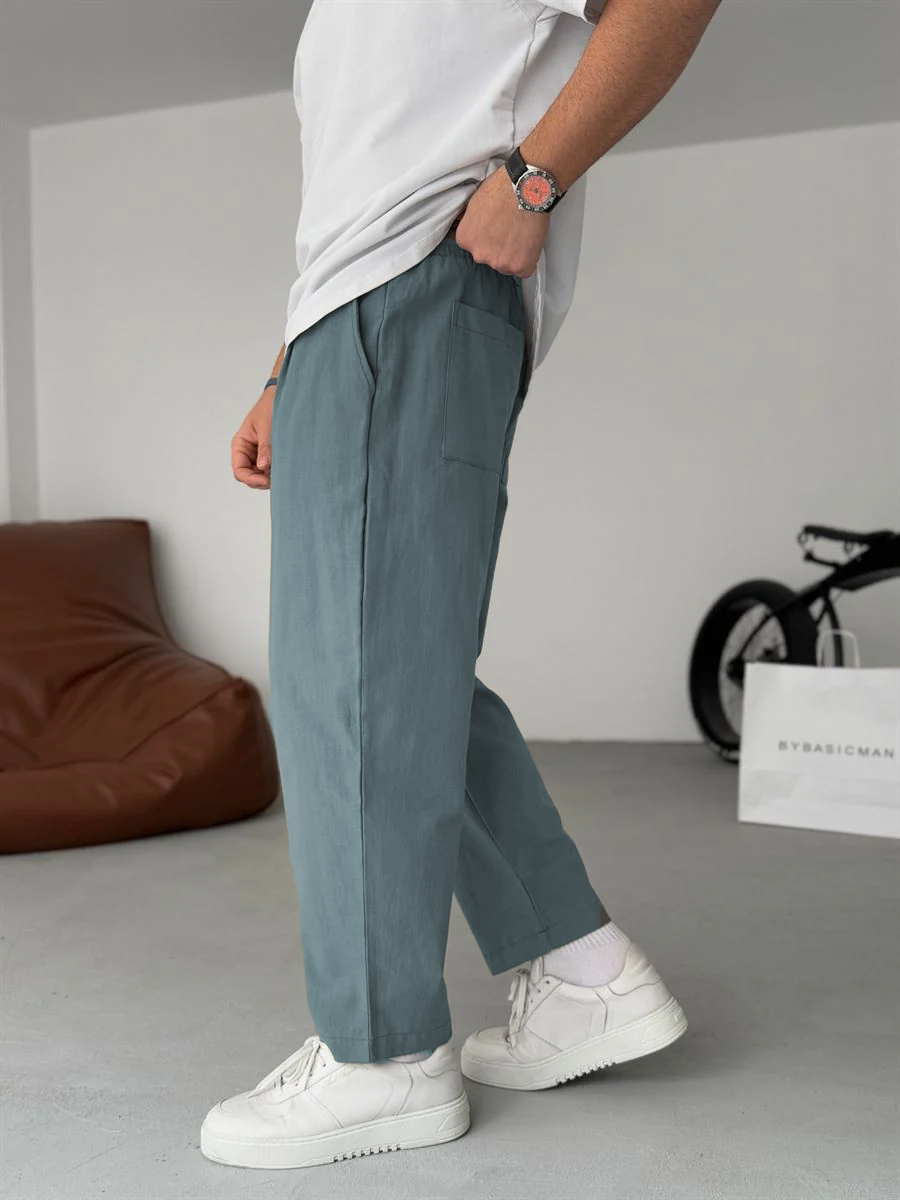 Flair – Gerade geschnittene Leinenhose