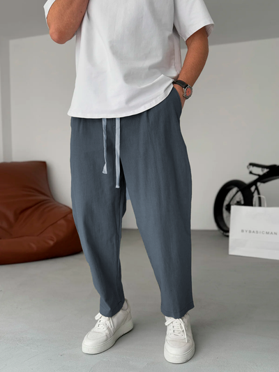 Flair – Gerade geschnittene Leinenhose