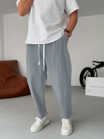 Flair – Gerade geschnittene Leinenhose