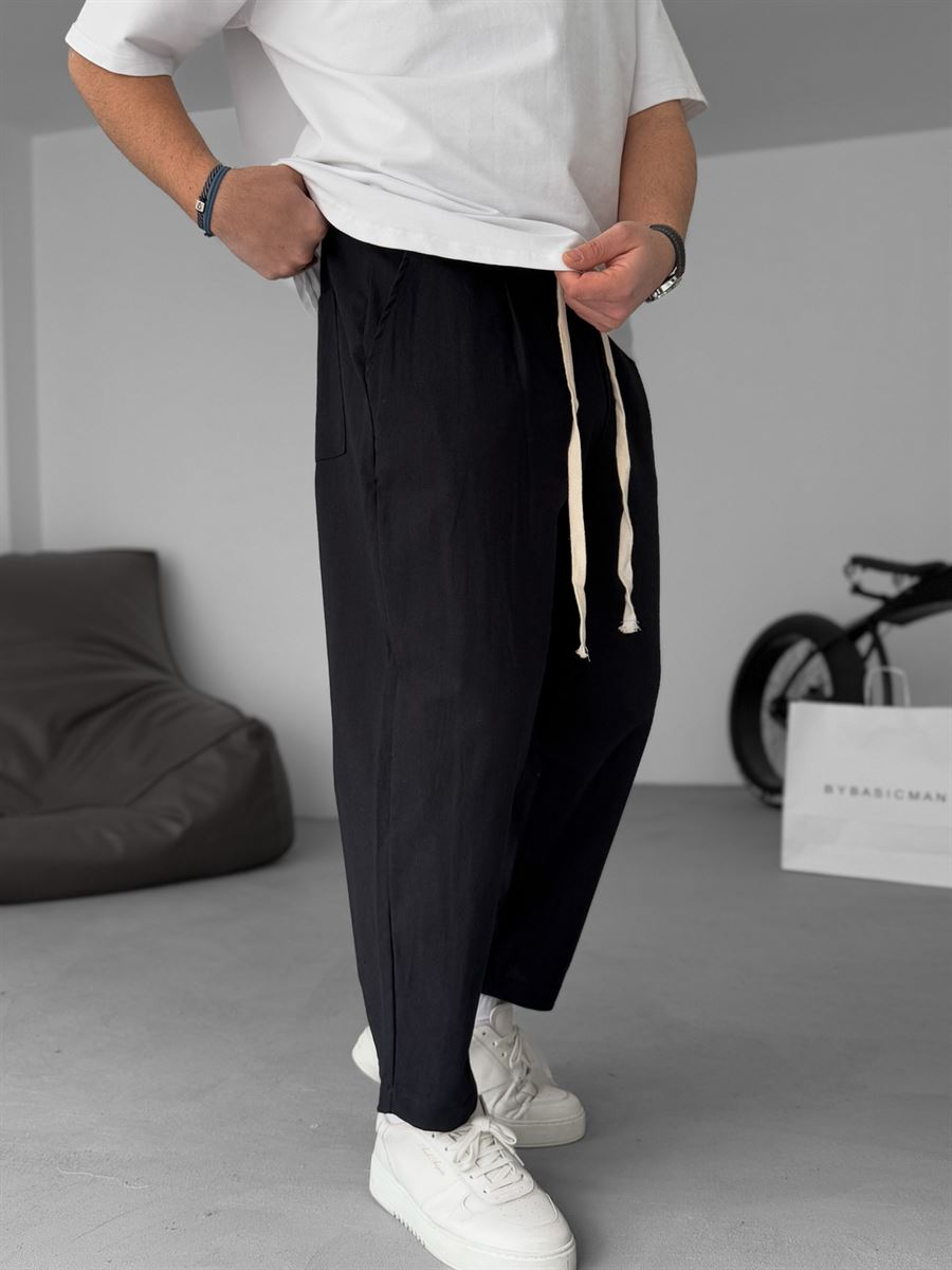 Flair – Gerade geschnittene Leinenhose