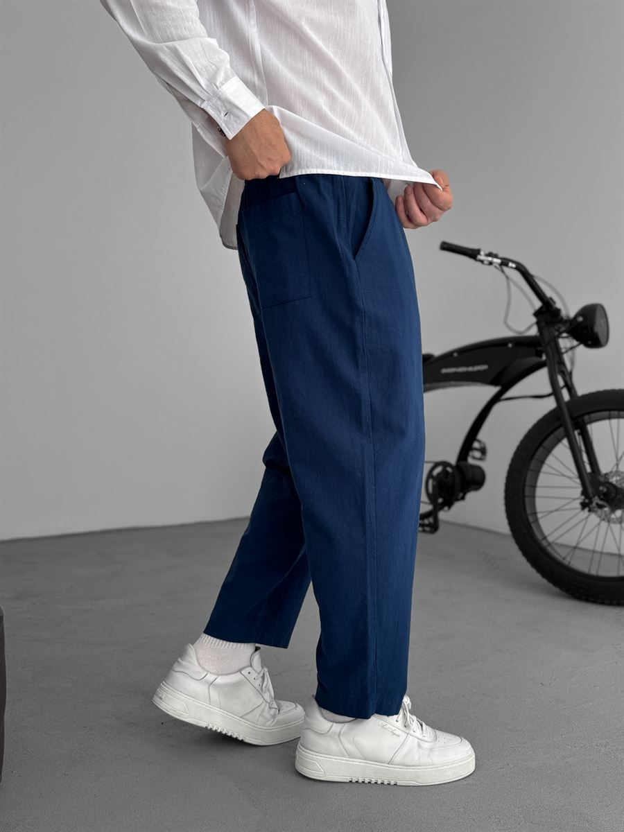 Flair – Gerade geschnittene Leinenhose
