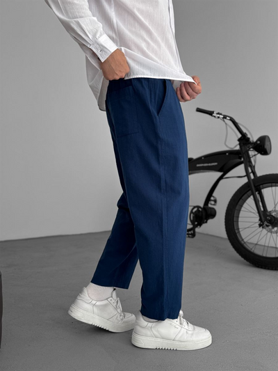 Flair – Gerade geschnittene Leinenhose