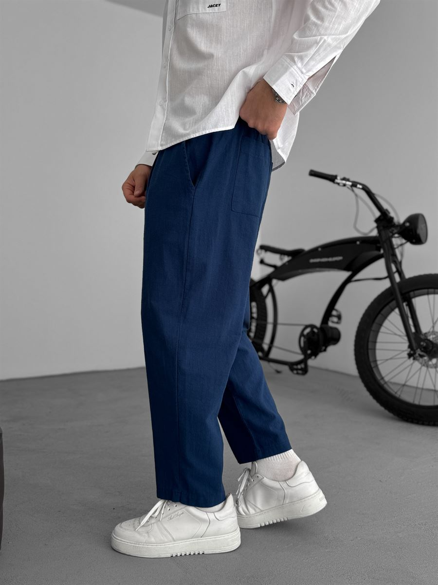 Flair – Gerade geschnittene Leinenhose