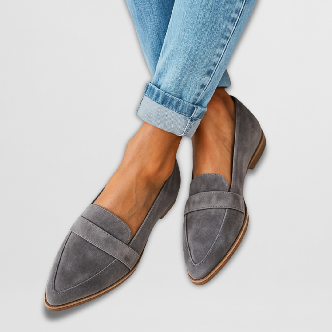 Flair - Damen Wildleder-Mokassins | Herbst