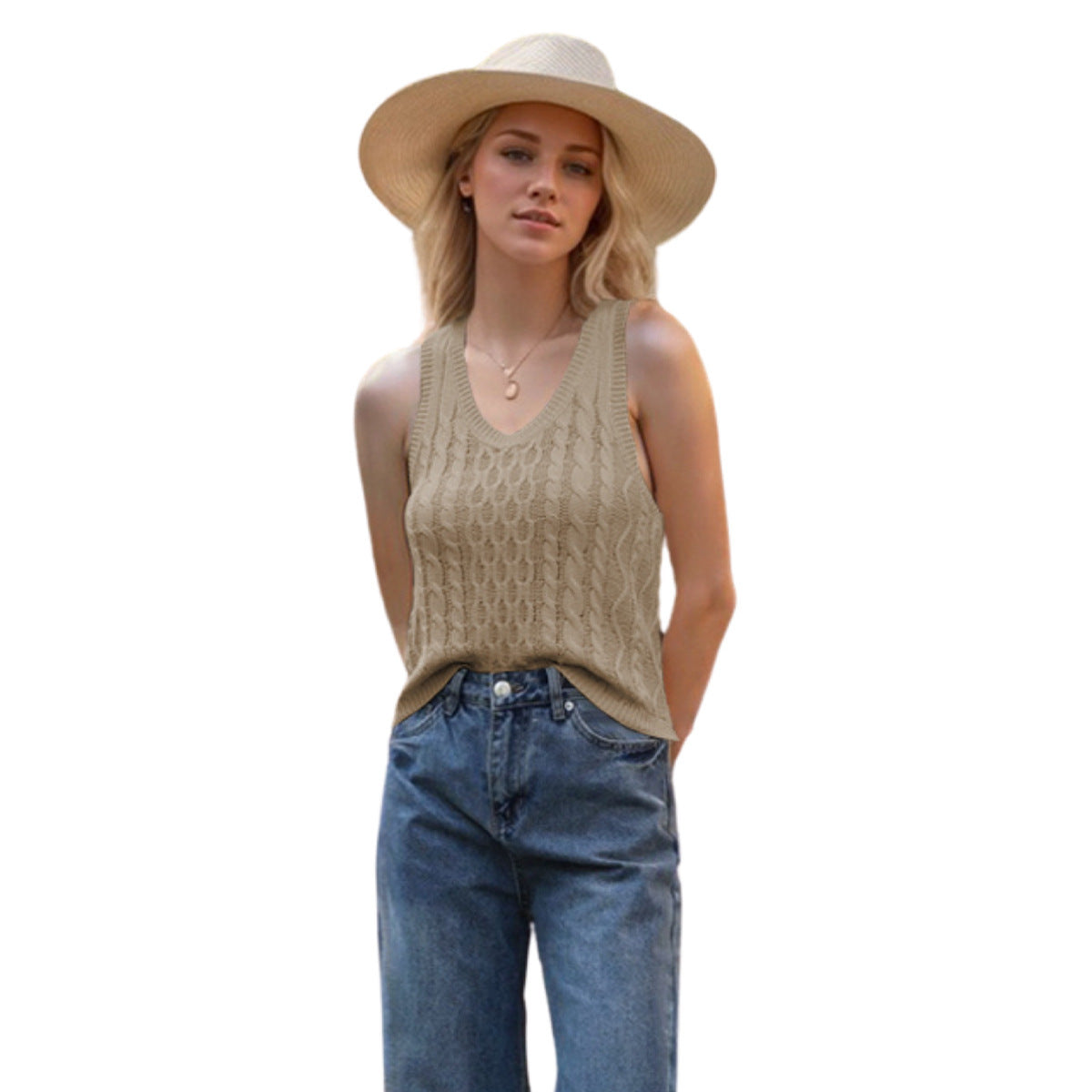 Flair - Gestrickte Tank-Top-Weste