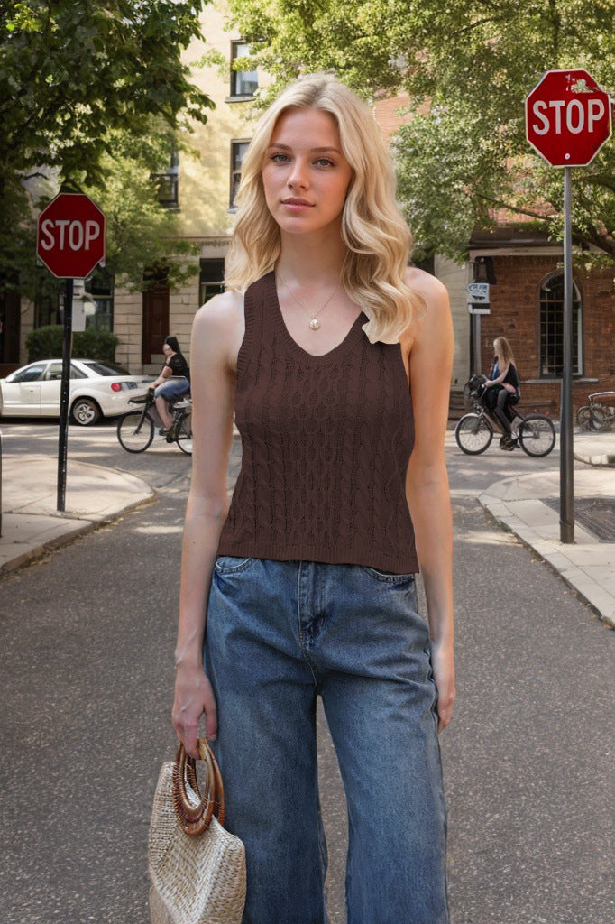 Flair - Gestrickte Tank-Top-Weste