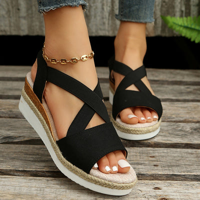 Flair - Kreuzriemchen-Sandalen