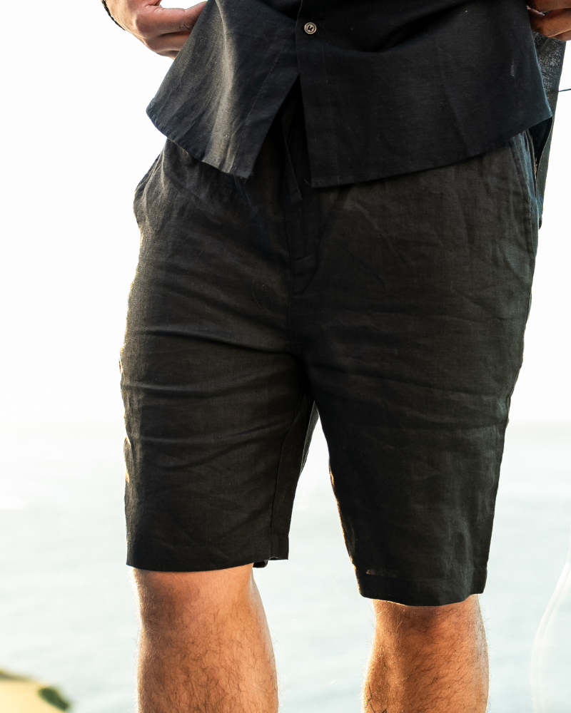 Flair - Stadt Leinen Shorts