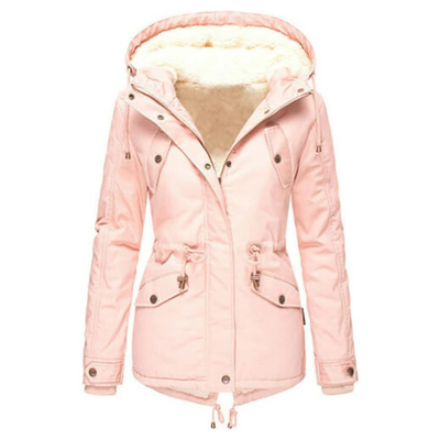 Flair - Damen Gepolsterte Parka-Jacke | Kapuze