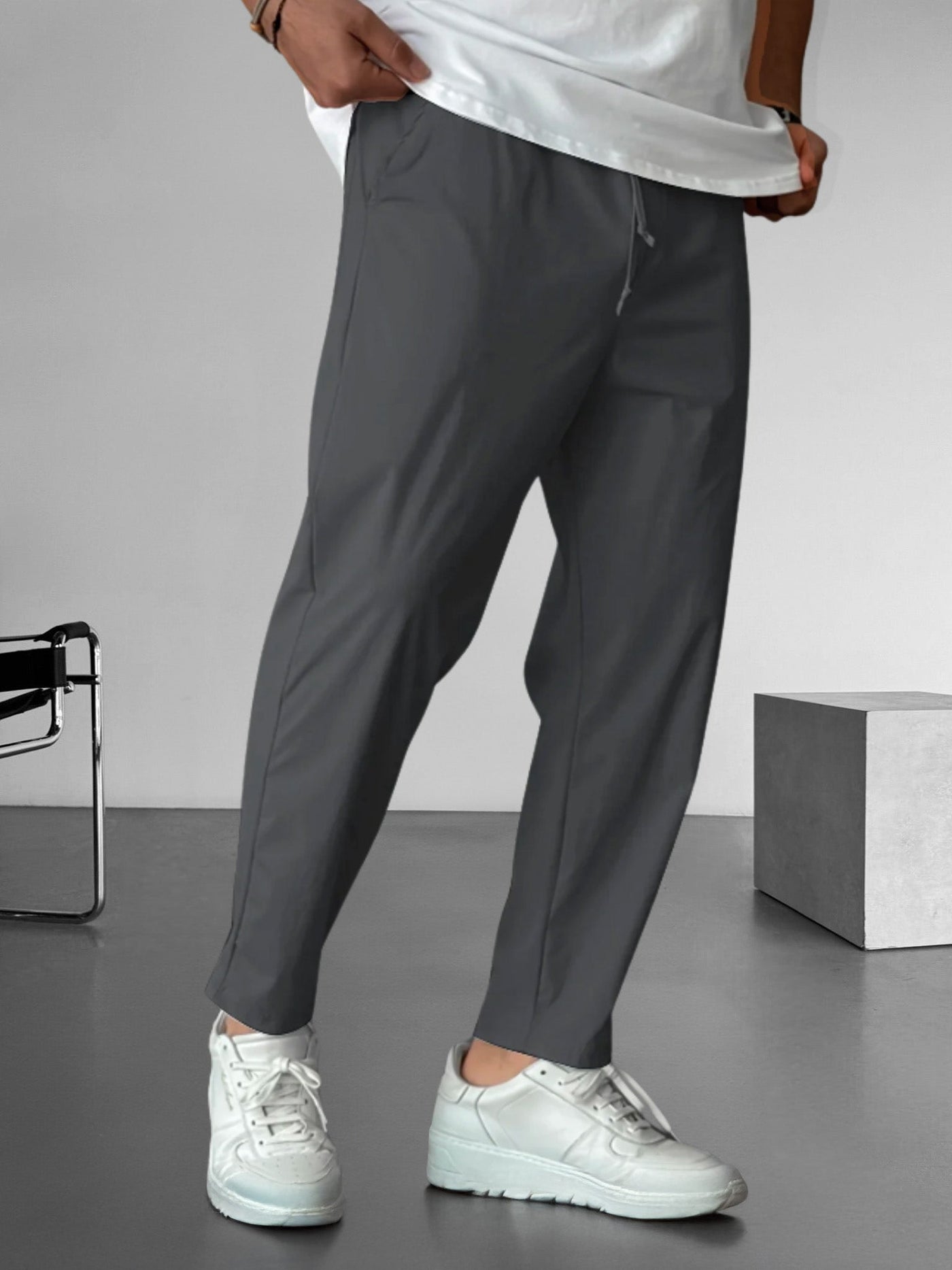 Flair - Unverzichtbare, konisch zulaufende Hose mit Kordelzug