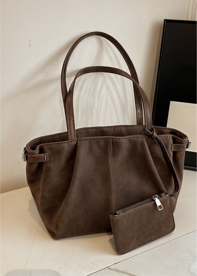 Flair - Damen Große Schulter Handtasche | Reißverschluss