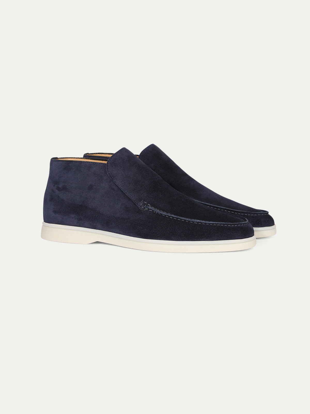 Flair - Marineblaue Loafers aus Wildleder