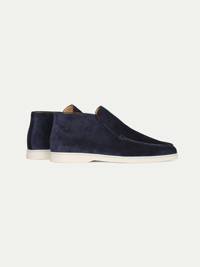 Flair - Marineblaue Loafers aus Wildleder
