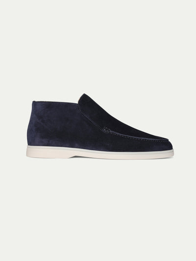Flair - Marineblaue Loafers aus Wildleder