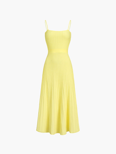 Flair - Plissee-Midi-Kleid