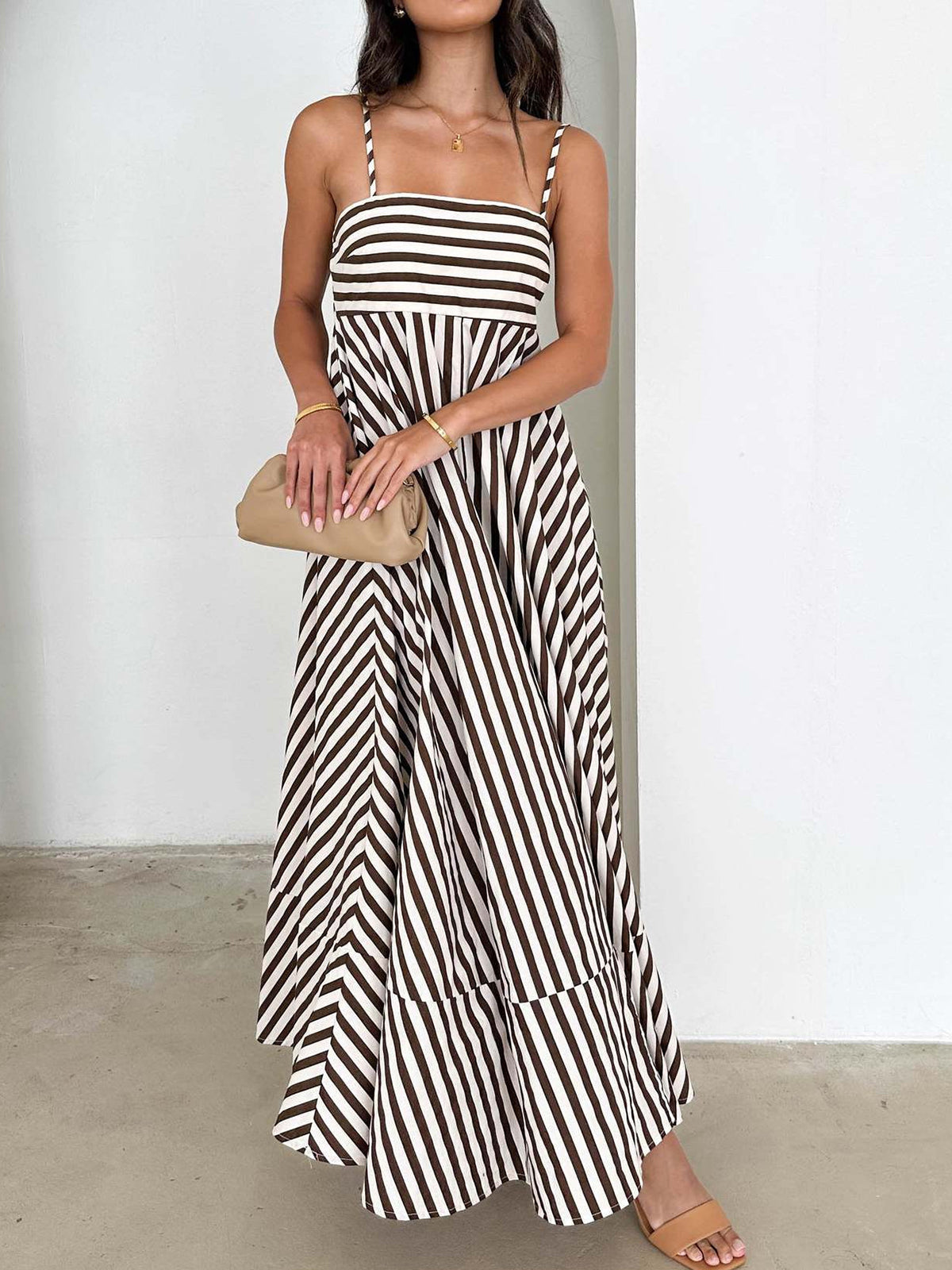 Flair - Gestreiftes Maxi-Kleid