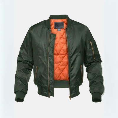 Flair - Herren Gefütterte Bomberjacke | Winter