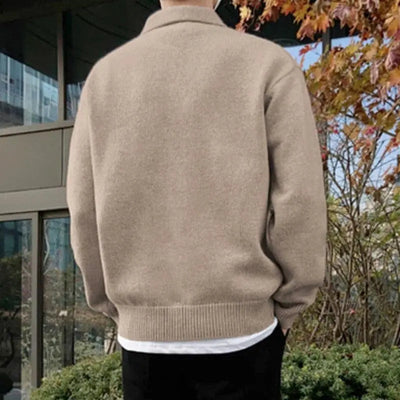 Flair - Herren Rollkragen Pullover | Reißverschluss