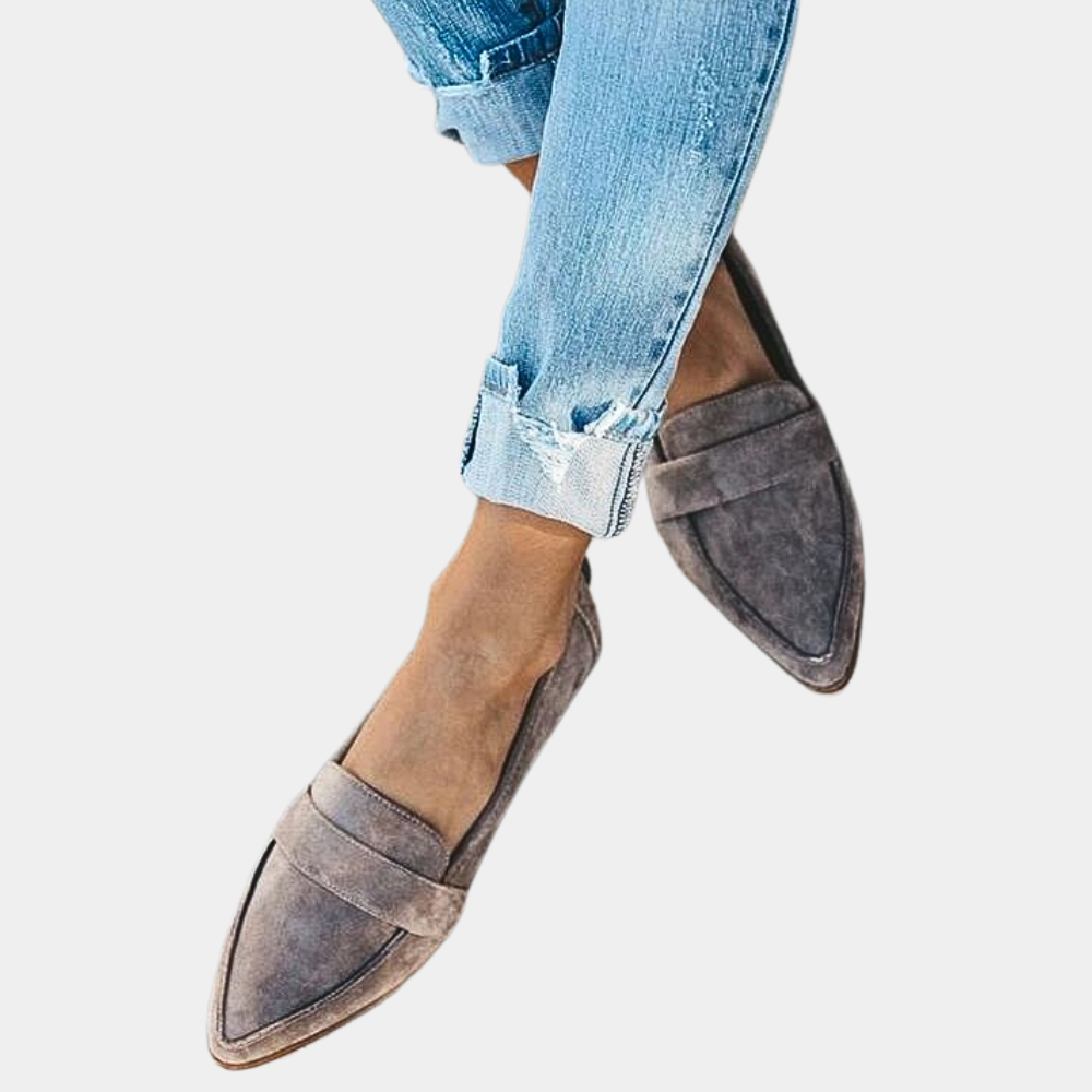 Flair - Damen Wildleder Loafers | Geschäftlich