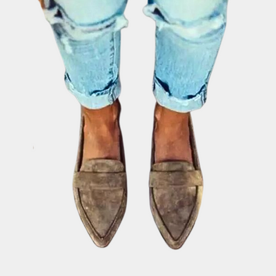 Flair - Damen Wildleder Loafers | Geschäftlich