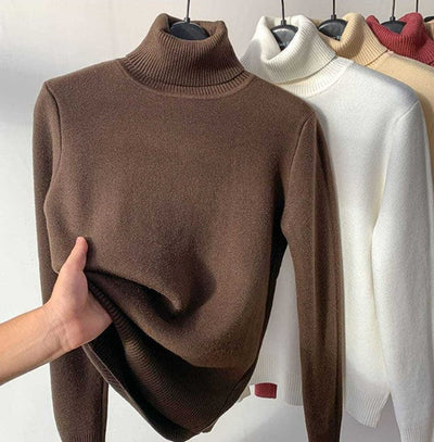 Flair - Maxi-Komfortpullover mit Rollkragen