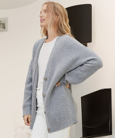 Flair - Kaschmir Cocoon Strickjacke