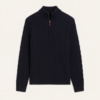 Flair - Premium-Rollkragenpullover im Vintage-Stil