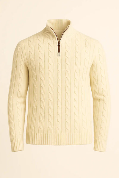 Flair - Premium-Rollkragenpullover im Vintage-Stil