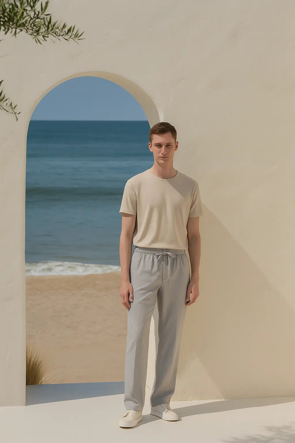 Flair - Lockere Leinenhose