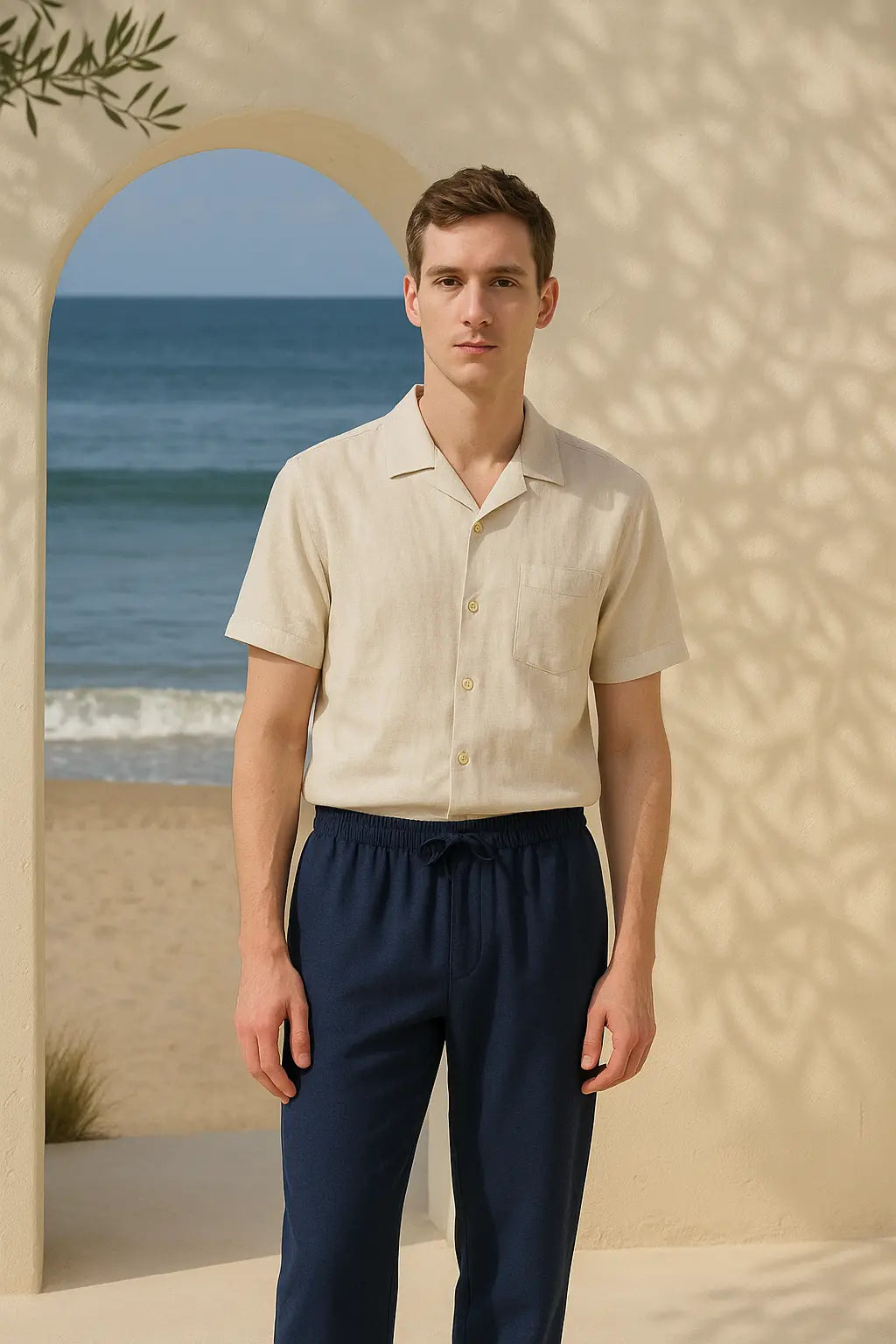 Flair - Lockere Leinenhose